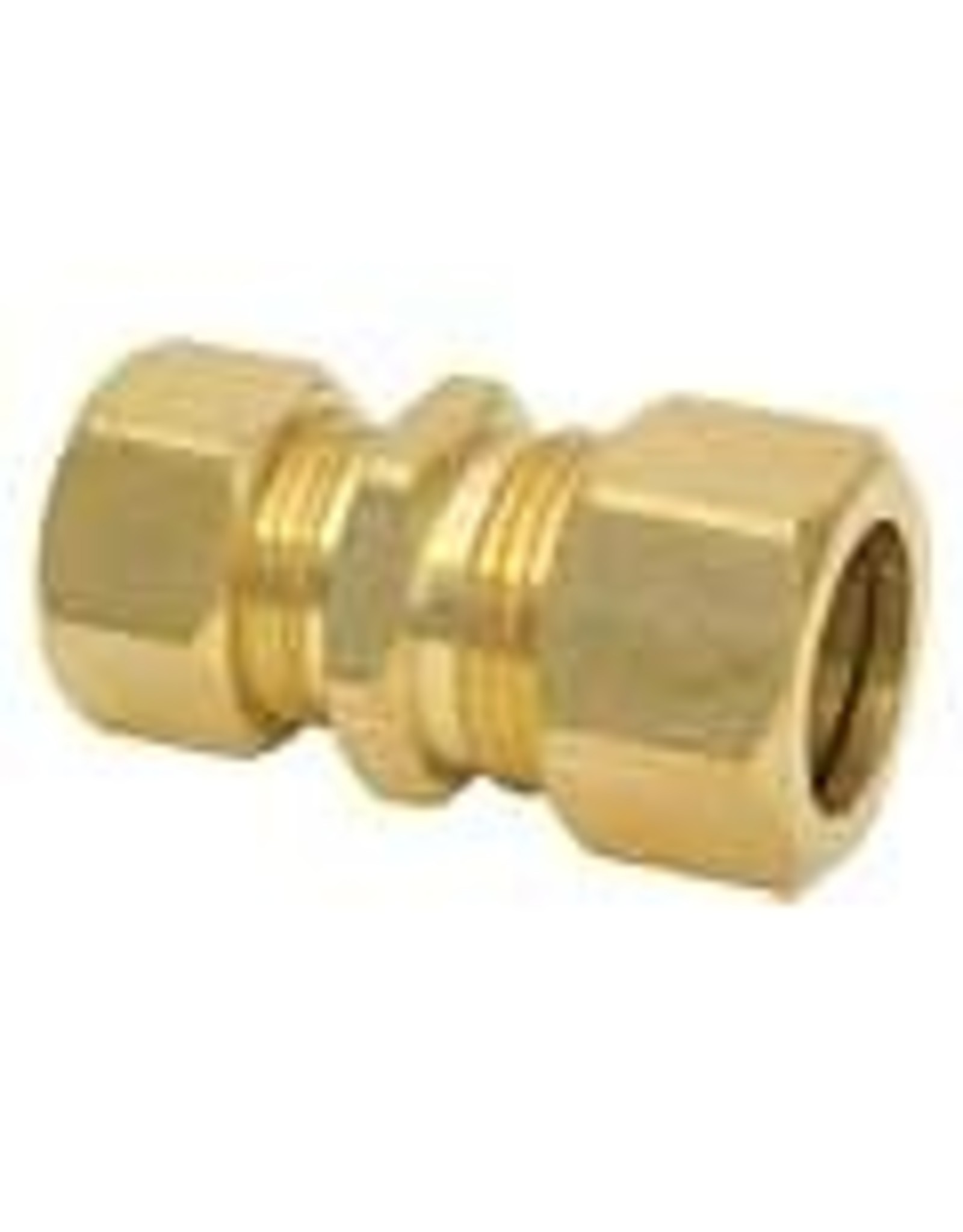 BRASS COMPRESSION REDUCING UNION 3/8 X 1/4