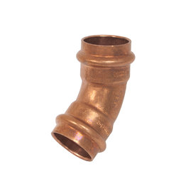 COPPER PROPRESS 45 DEGREE ELBOW