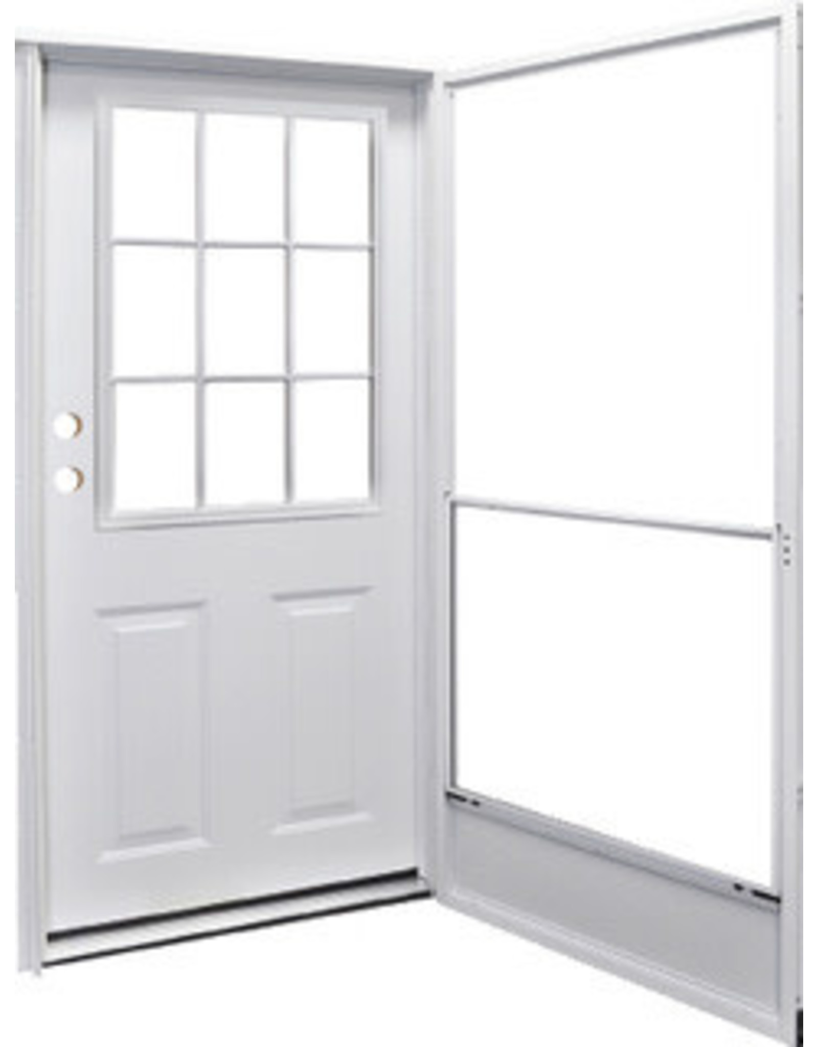 COTTAGE  STYLE WINDOW COMBINATION STEEL DOOR/ SPECIAL ORDER