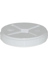 4" COUNTERSUNK PLUG PVC