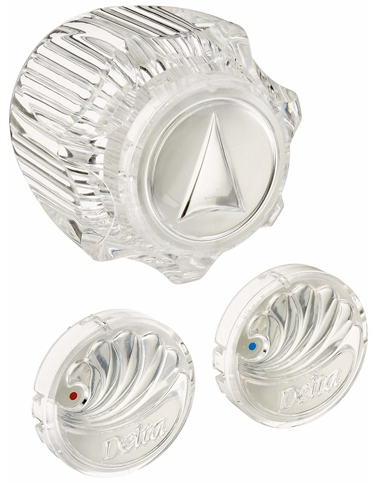 DELTA CLEAR KNOB HANDLE (SINGLE)