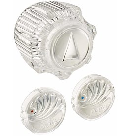 DELTA CLEAR KNOB HANDLE (SINGLE)