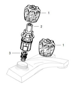 Delta/Delex Lav/Sink Rebuild Kit (Acrylic)