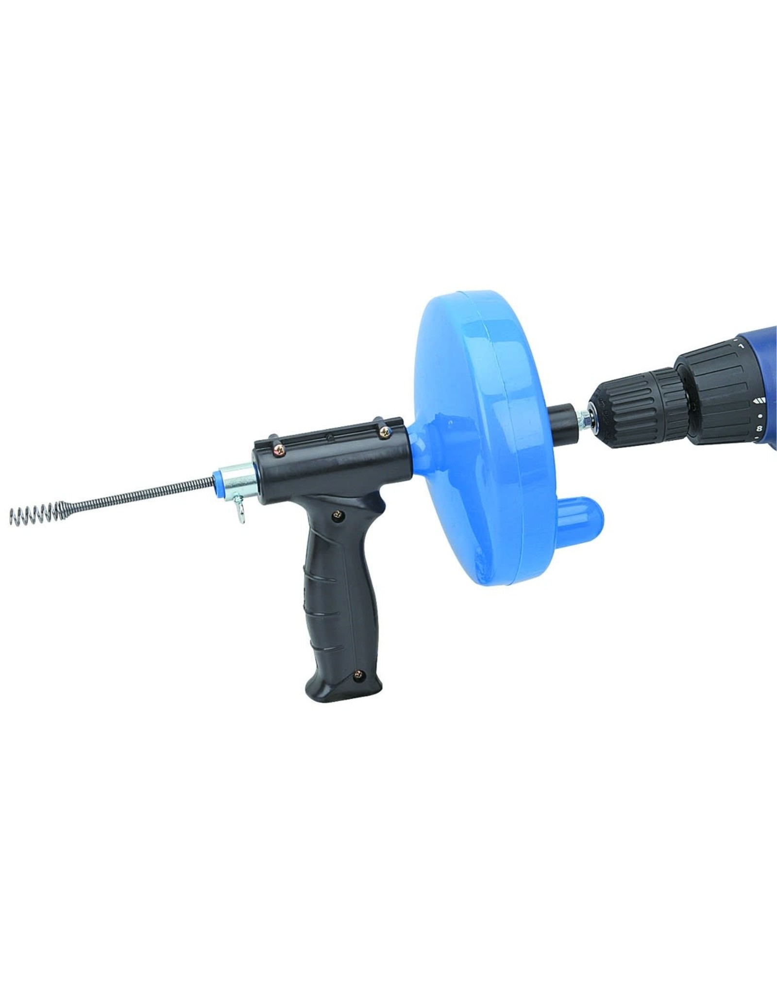 DRAIN CLEANER W/DRILL ATTACHMENT