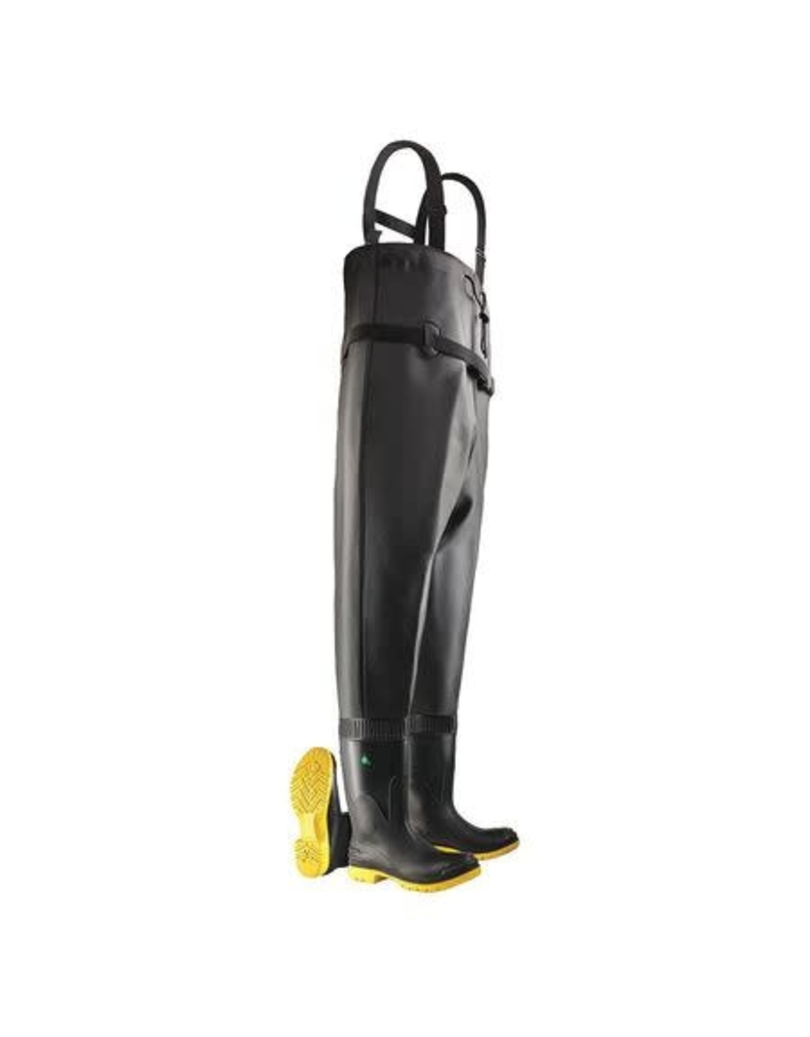 Dunlop Chest Waders,Men's, Steel Toe,Specify Size