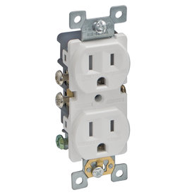 Duplex Receptacle – White