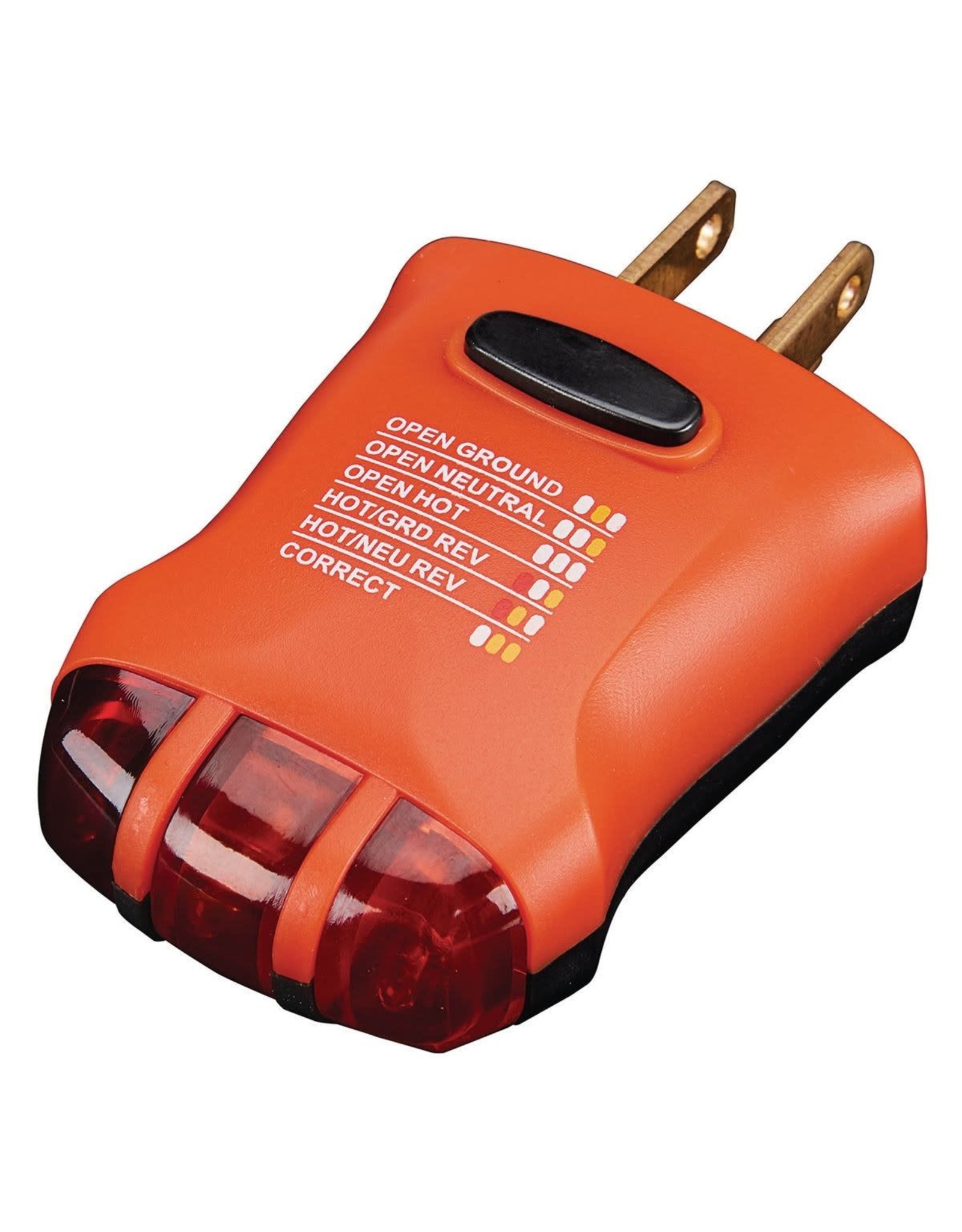 Electrical Receptacle Tester W/ GFCI Diagnosis