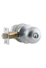 ENTRY LOCKSET STAINLESS