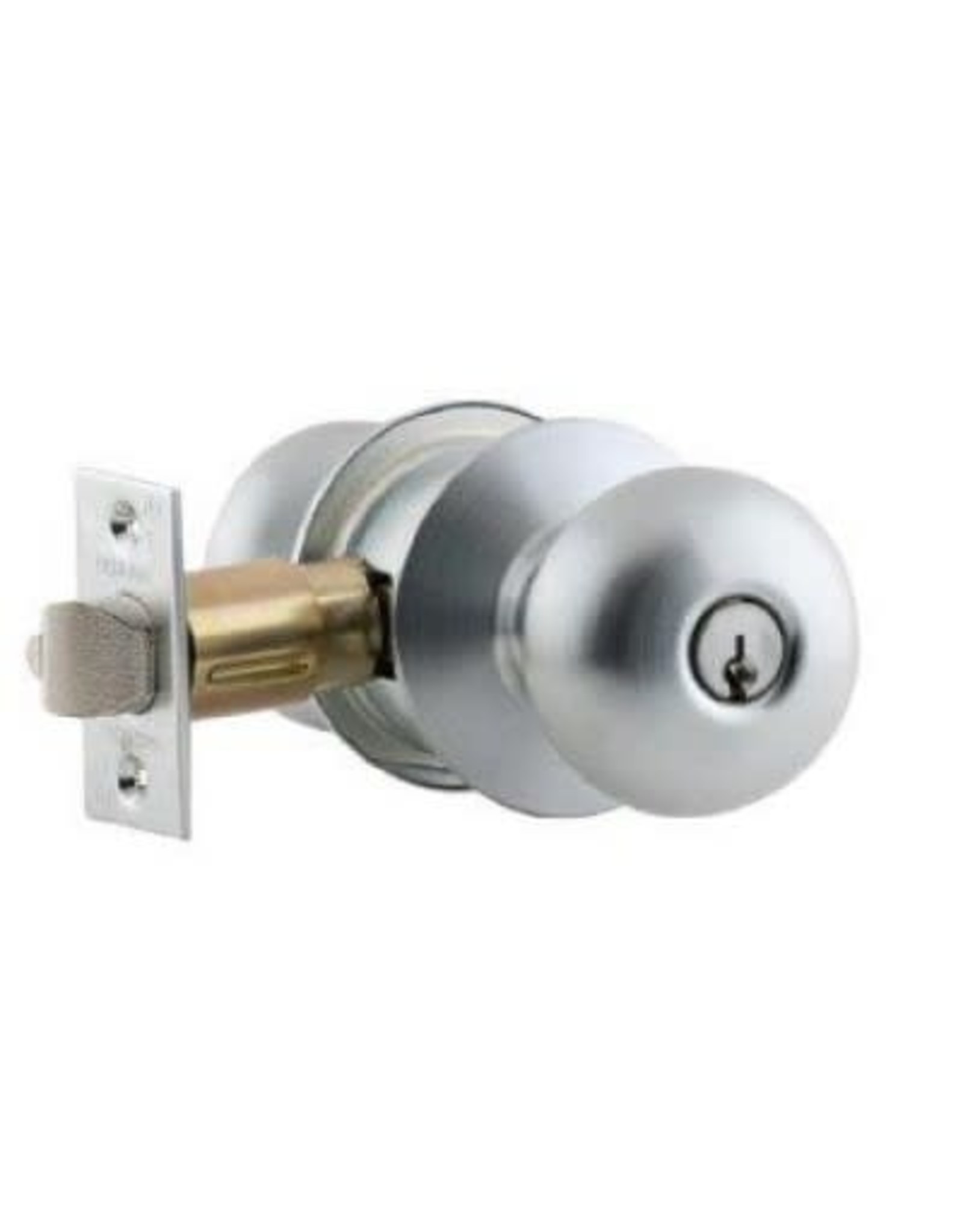 ENTRY LOCKSET STAINLESS