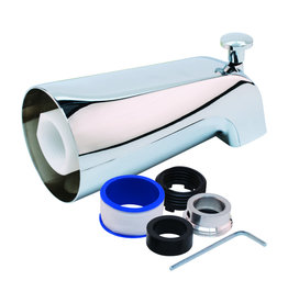 Fit-All Tub Spout with Diverter – Chrome