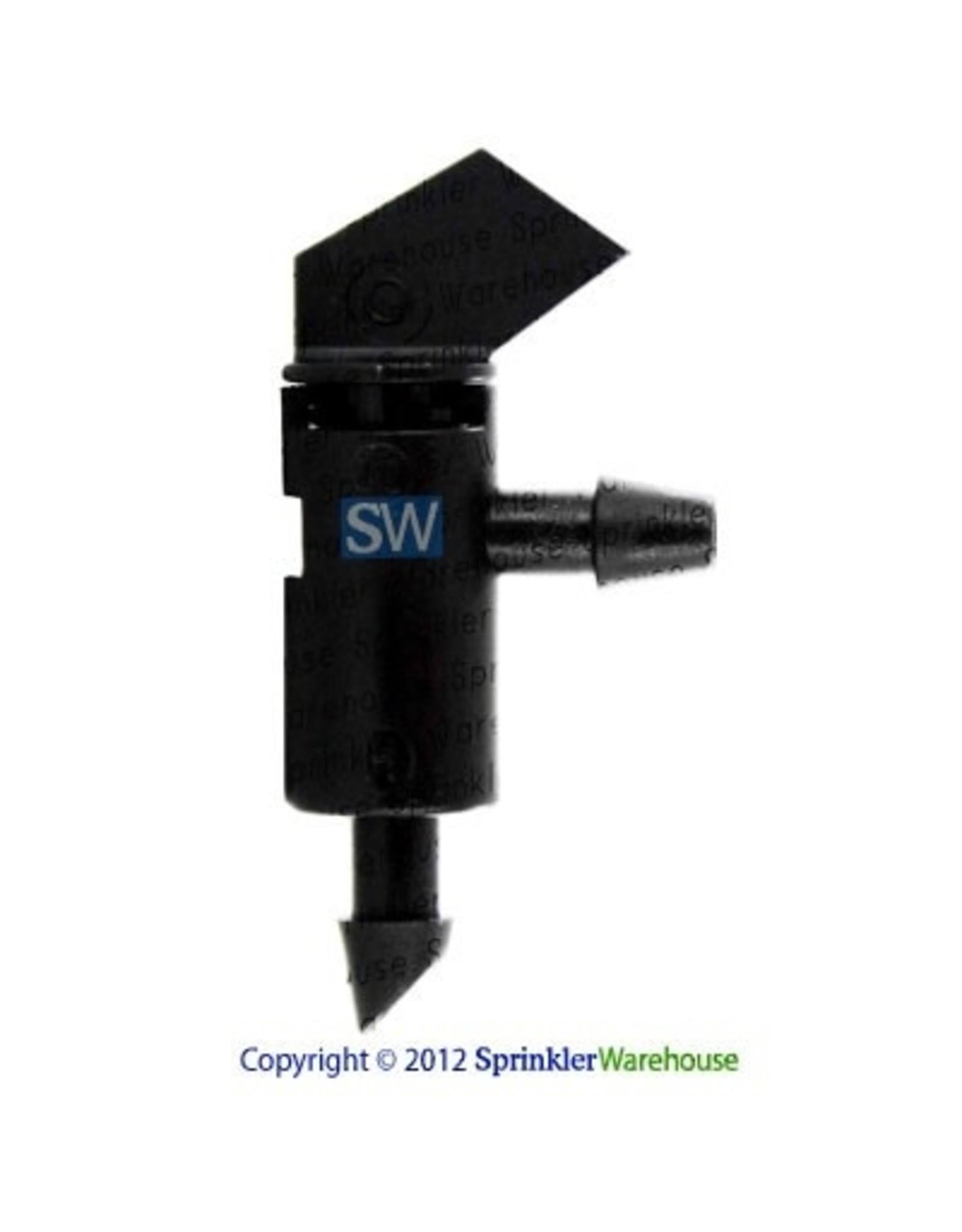 Flag 1 GPH Drip Emitter 1/4 in. Barb/ BLACK
