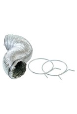 FLEXIBLE ALUMINUM - LAMINATE DUCTING 4" X 5'