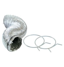 FLEXIBLE ALUMINUM - LAMINATE DUCTING 4" X 5'