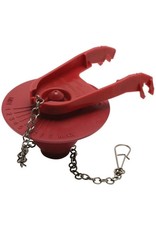 FLUIDMASTER UNIVERSAL ADJUSTABLE FLAPPER W/MICROBAN
