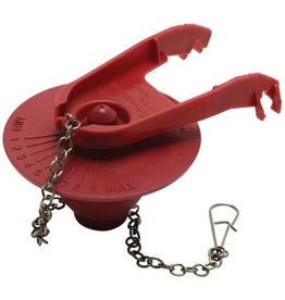 FLUIDMASTER UNIVERSAL ADJUSTABLE FLAPPER W/MICROBAN