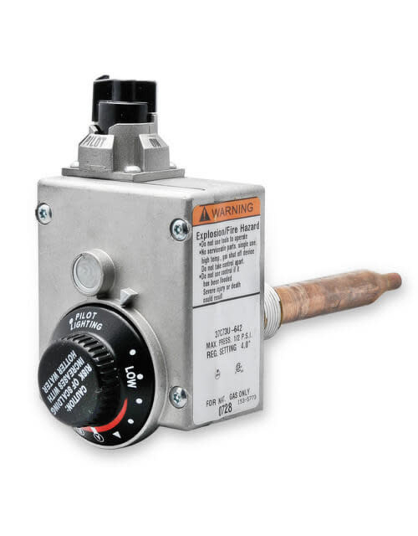 Gas Valve, Convertible Control, Mobile Home Model