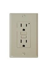 GFI RECEPTACLE W/LIGHT VGF15V