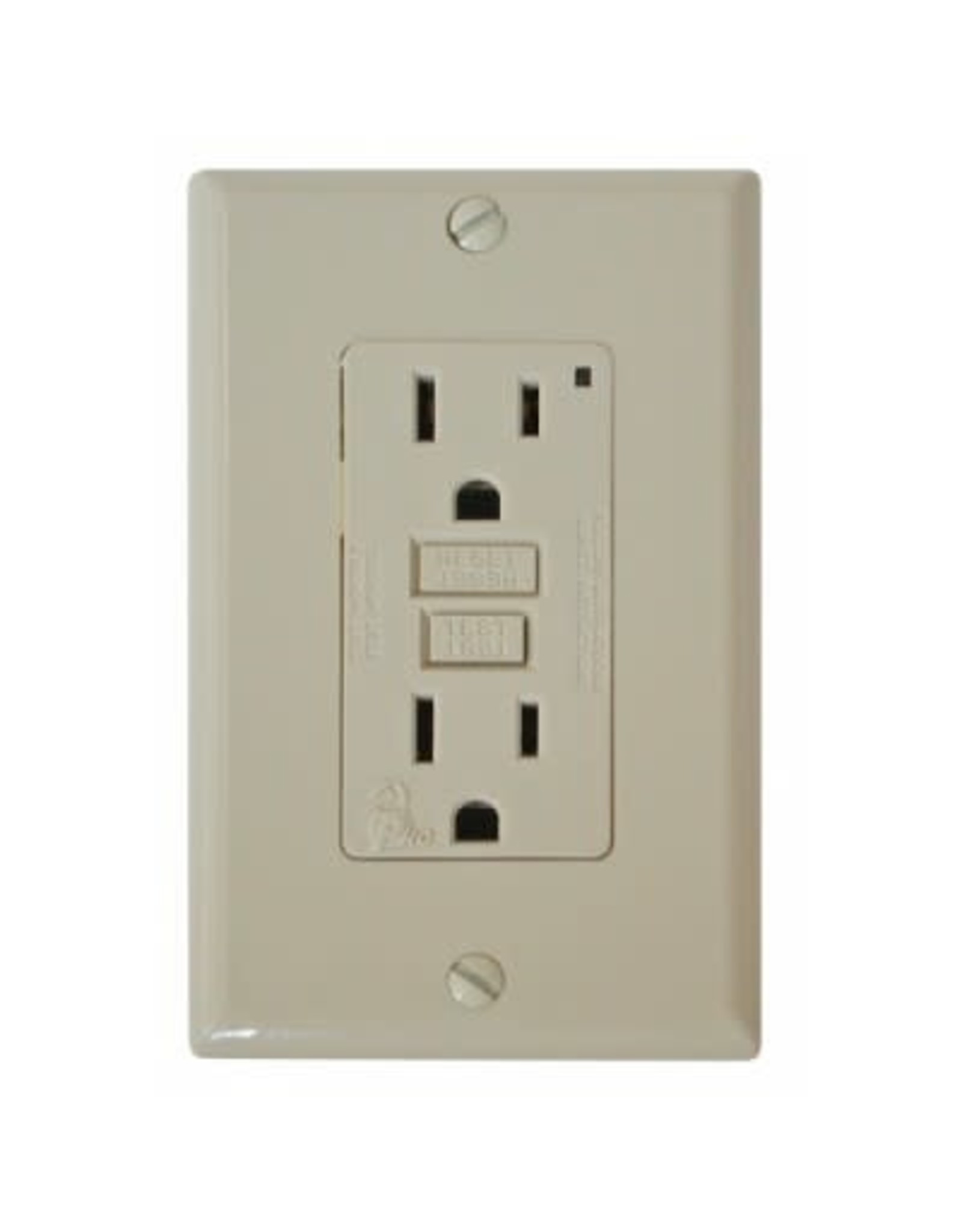 GFI RECEPTACLE W/LIGHT VGF15V