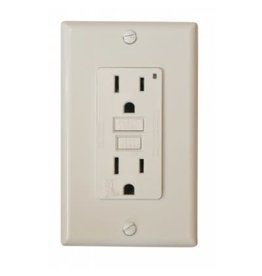 GFI RECEPTACLE W/LIGHT VGF15W