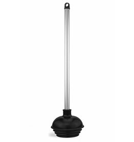 Heavy Duty | Aluminum Handle All Angle Toilet Plunger