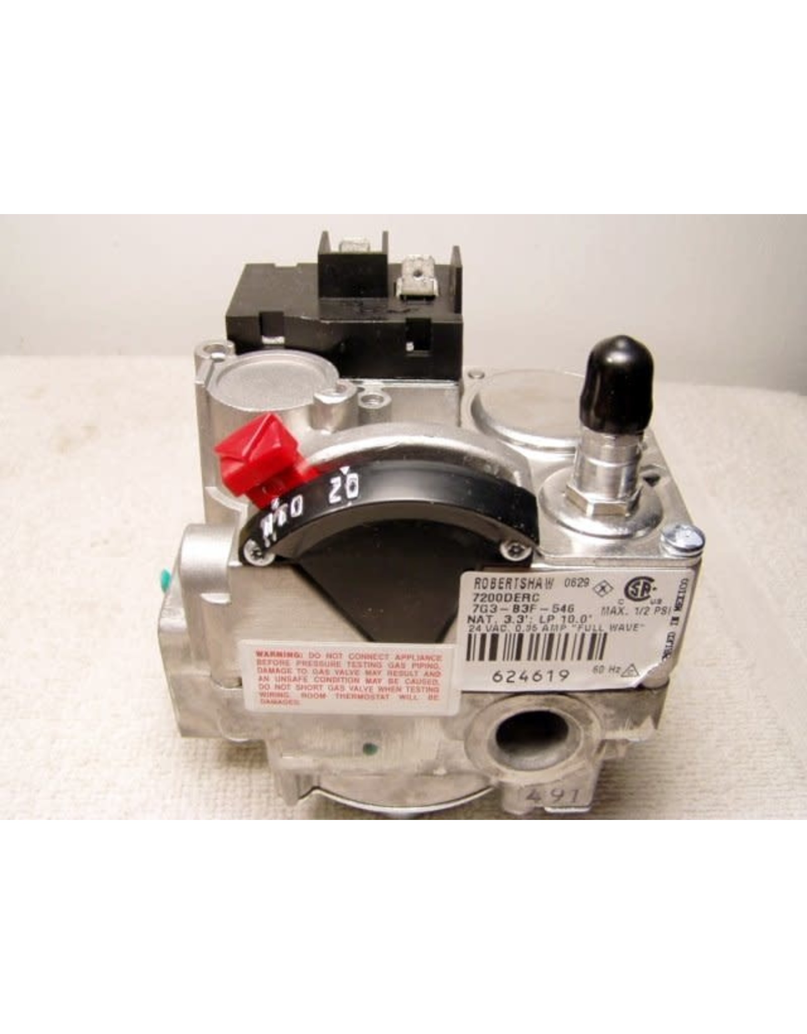 INTERTHERM GAS VALVE #624619R