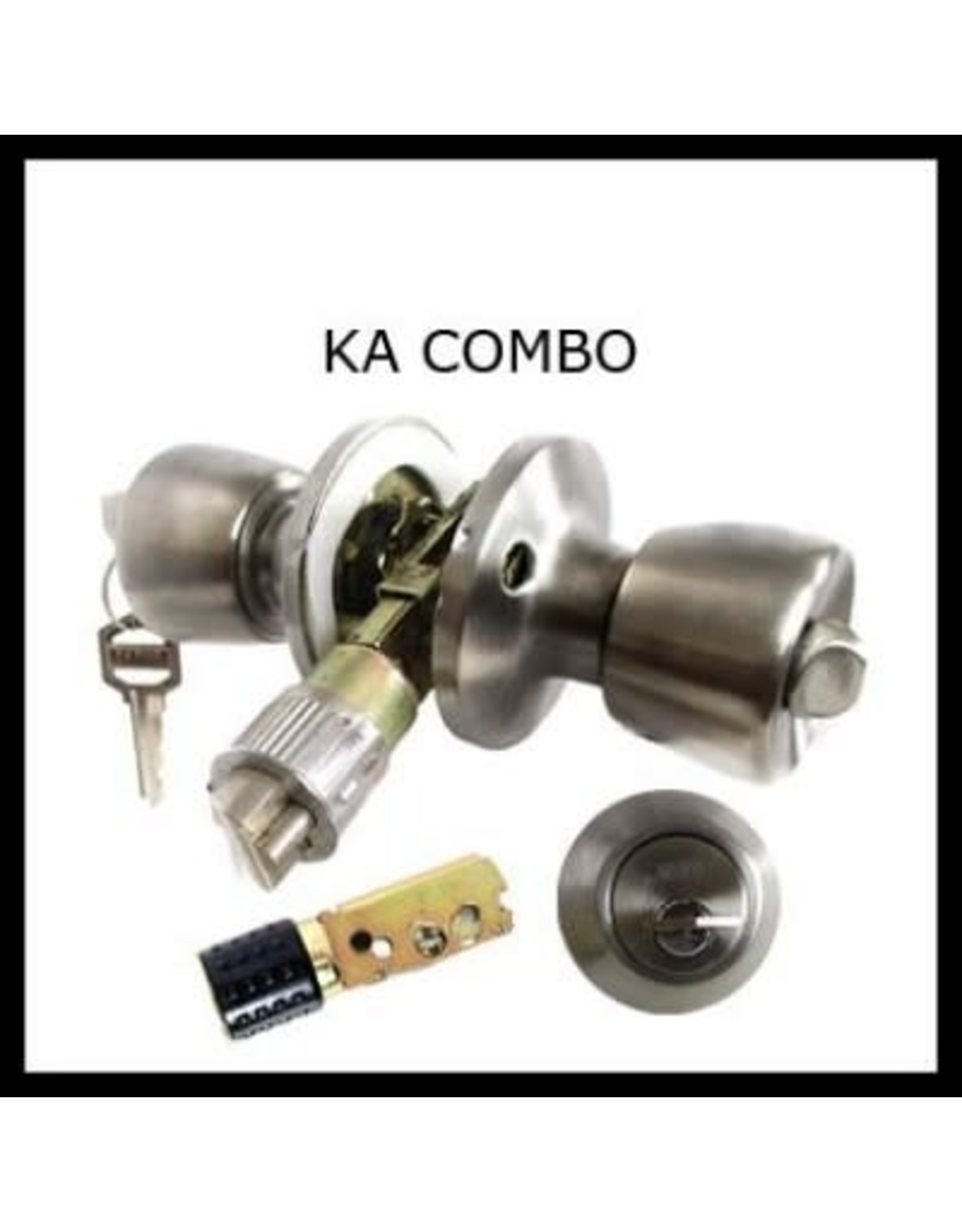 COMBINATION DEADBOLT LOCKSET