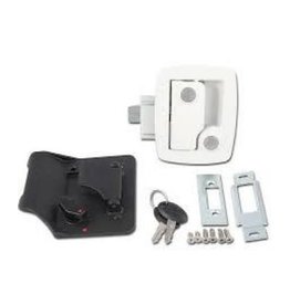 Rv Door Lockset White