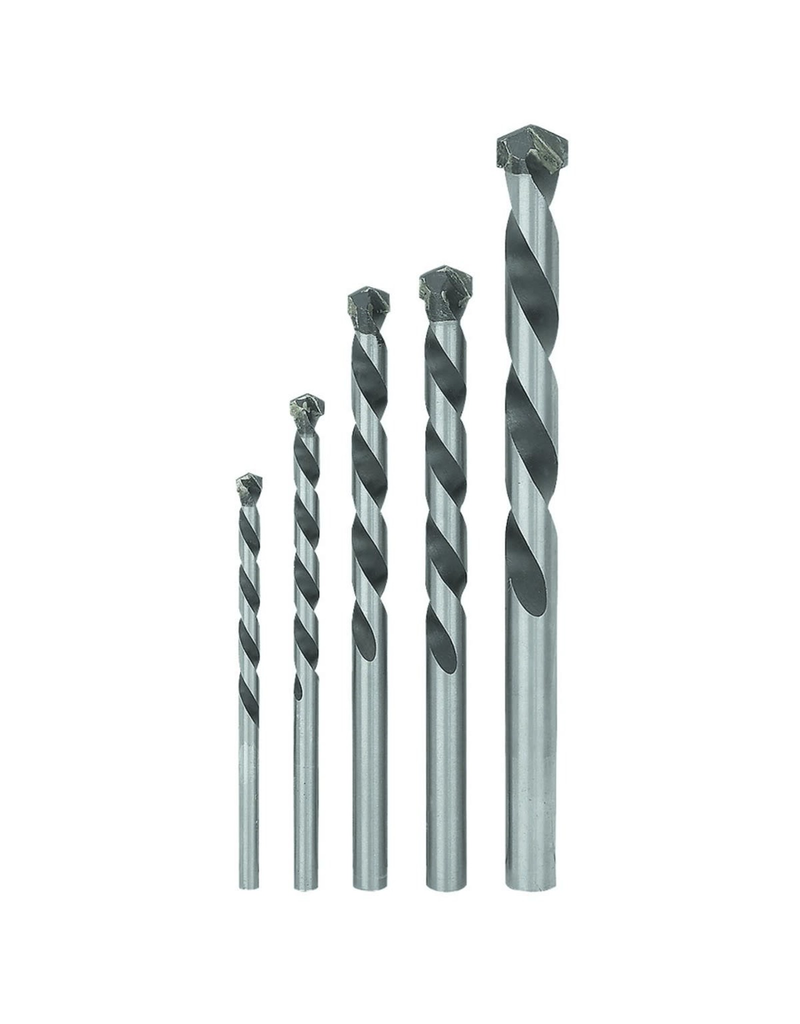 Masonry Drill Bit Set 5 Pc