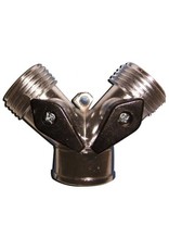 METAL GARDEN HOSE WYE