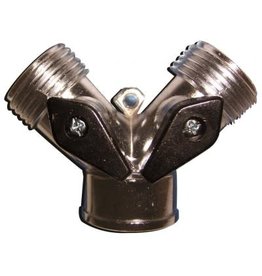 METAL GARDEN HOSE WYE