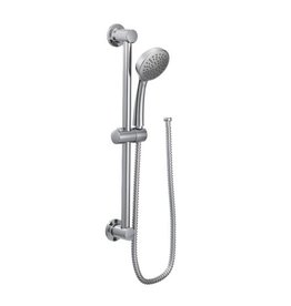 Moen  Handheld Handheld Shower With Slide Bar Chrome
