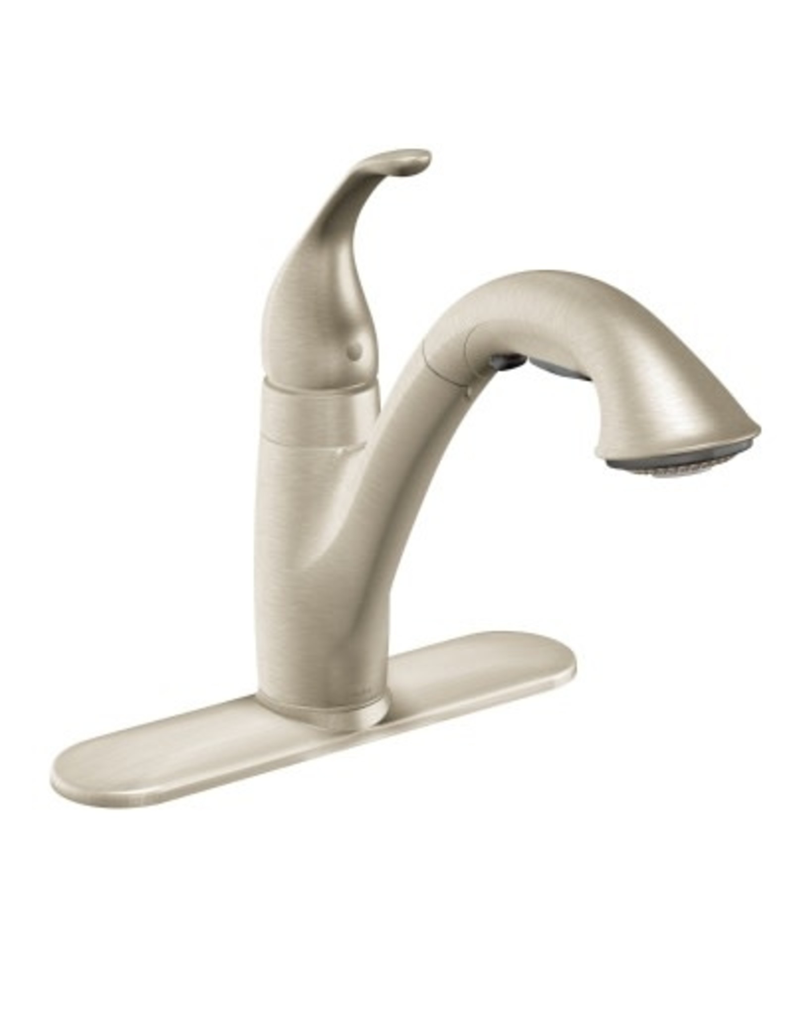 MOEN Camerist Classic Stainless One-Handle Low Arc Pullout Kitchen Faucet