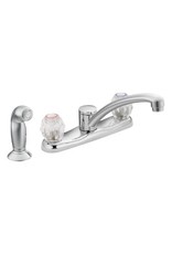 MOEN KITCHEN FAUCET W/SPRAYER