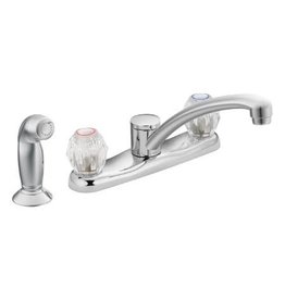MOEN KITCHEN FAUCET W/SPRAYER