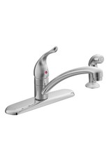 MOEN SINGLE HANDLE KITCHEN FAUCET W/SPRAYER