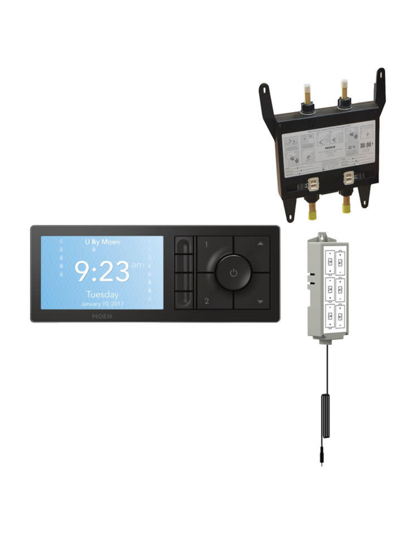Moen U KIT by Moen Digital Shower Controller with 4-Outlet Valve