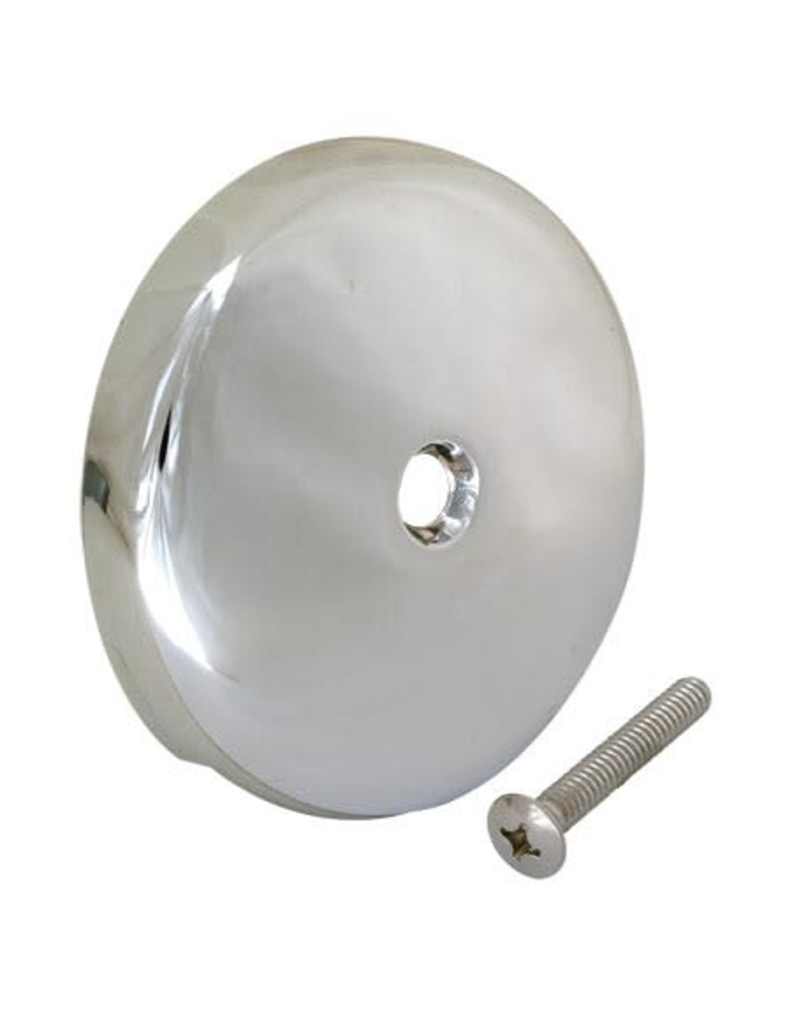 OVERFLOW FACE PLATE ONE HOLE