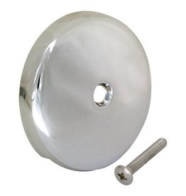 OVERFLOW FACE PLATE ONE HOLE