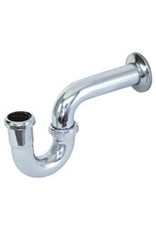 P TRAP W/FLANGE 1 1/4