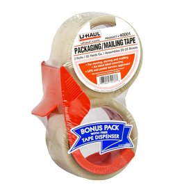 Packaging / Mailing Tape (Two 55 yd. rolls w/ Dispenser)
