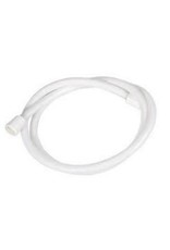 PH 60IN WHITE VINYL SHOWER HOSE