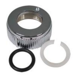 PH CATALINA SPOUT NUT CHROME