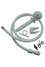 RV WHITE HAND SHOWER SET W/60IN HOSE