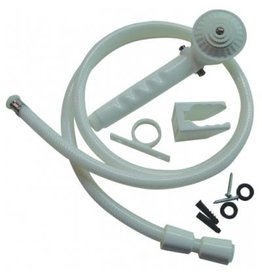 RV WHITE HAND SHOWER SET W/60IN HOSE