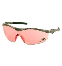 Pink Safety Glasses with Mossy Oak Frame
