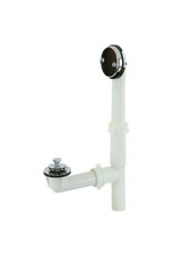 PLASTIC BATH WASTE/OVERFLOW ASSEMBLY 1 1/2