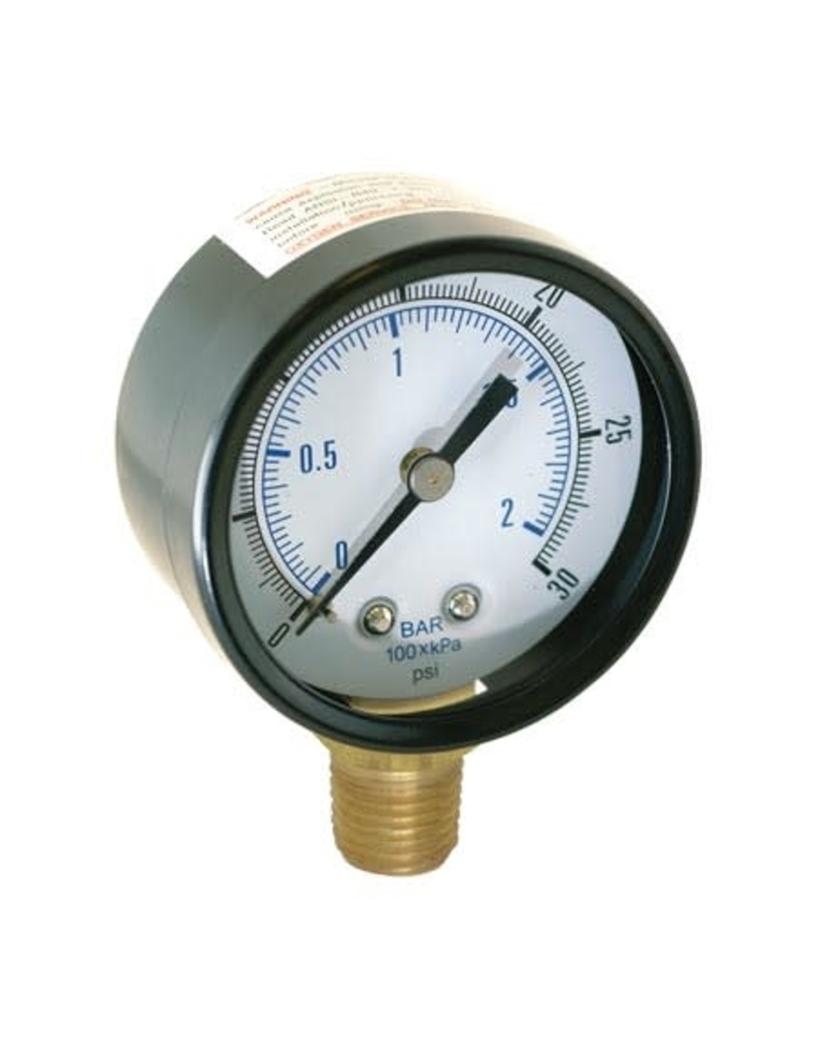 PRESSURE GAUGE 1/4" 15PSI