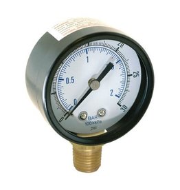 PRESSURE GAUGE 1/4" 15PSI