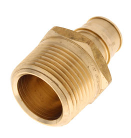 PRO PEX BRASS 3/4" x 1" MIP Adapter