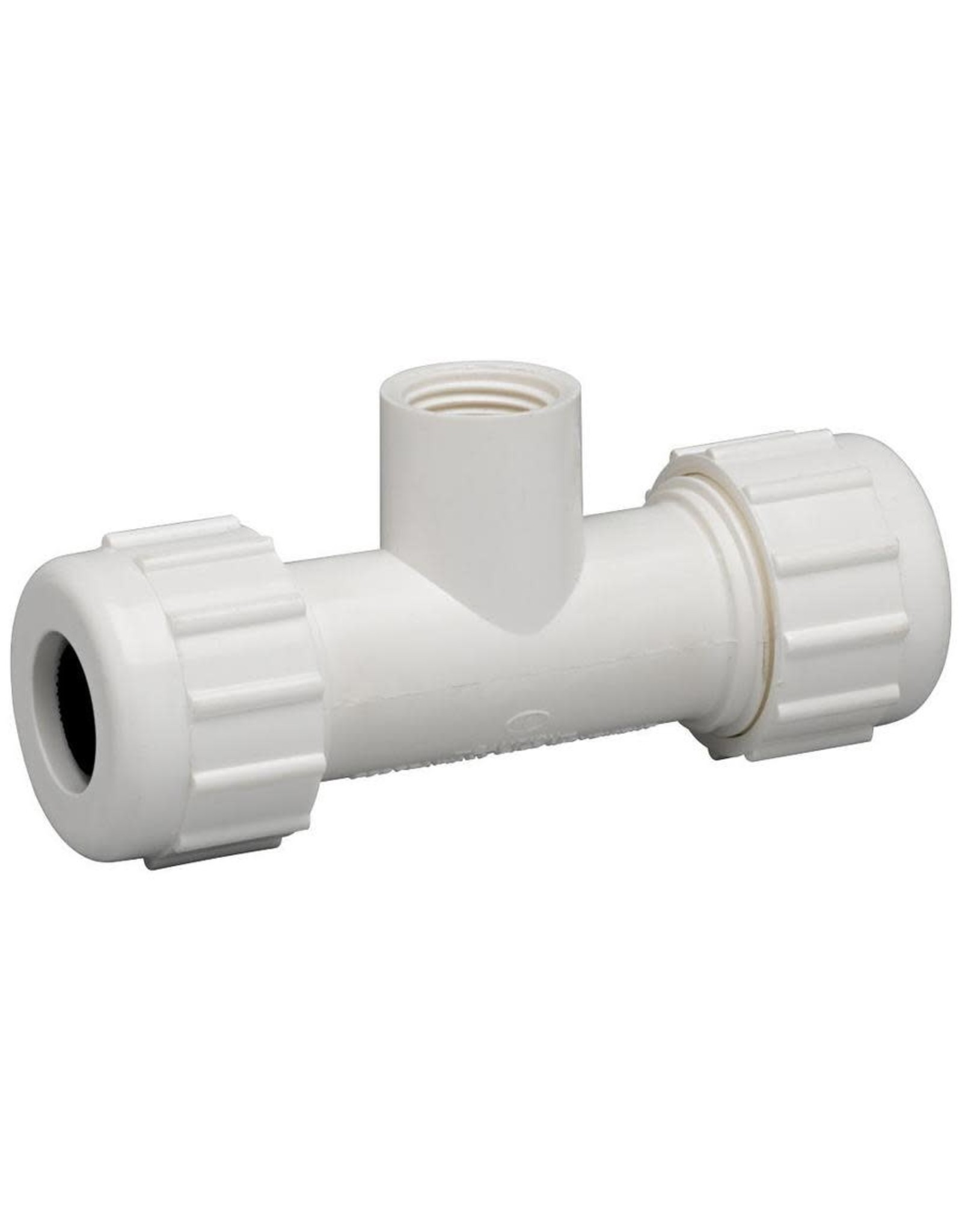 PVC SCH 40 COMPRESSION TEE
